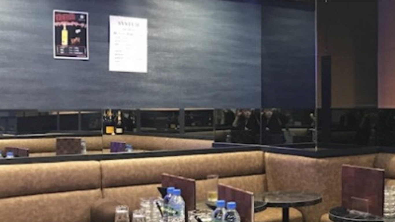 渋谷のキャバクラ、シャインの店内画像